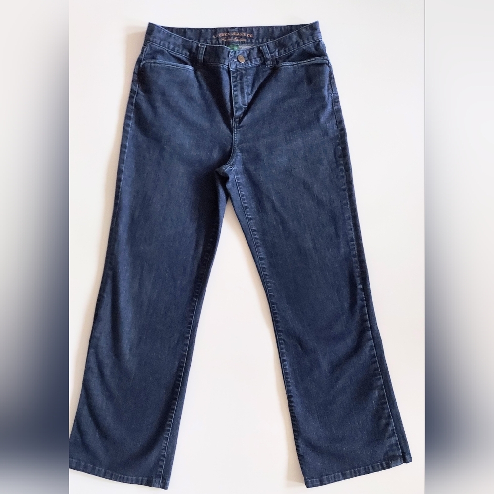 Lauren Jeans Co Ralph Lauren Relaxed Straight Leg Denim Blue Jeans Size 6